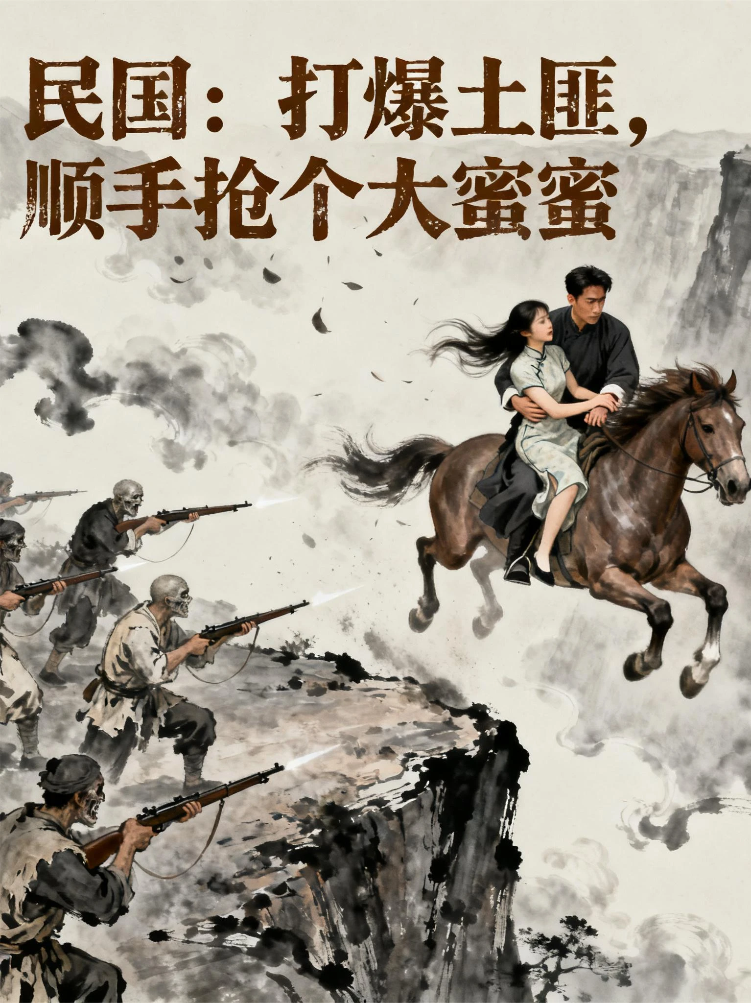 民國：打爆土匪，順手搶個大蜜蜜 封面